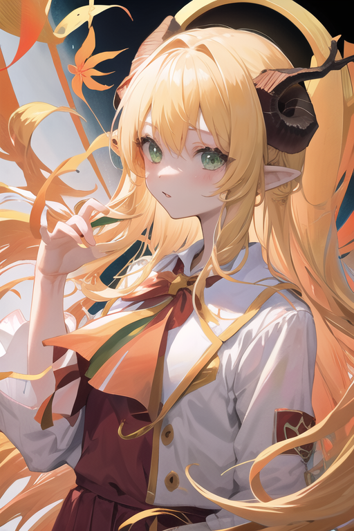 Live2Dと自分で描いたやつ使って夢見エルノさんを追加学習させてAIで出してみたけど角とか髪型とか目の学習がいまいち。
プロンプトとか学習させる枚数増やさないと行けないっぽい。
これが10枚でやってるので20枚ぐらい用意したらできそう。 