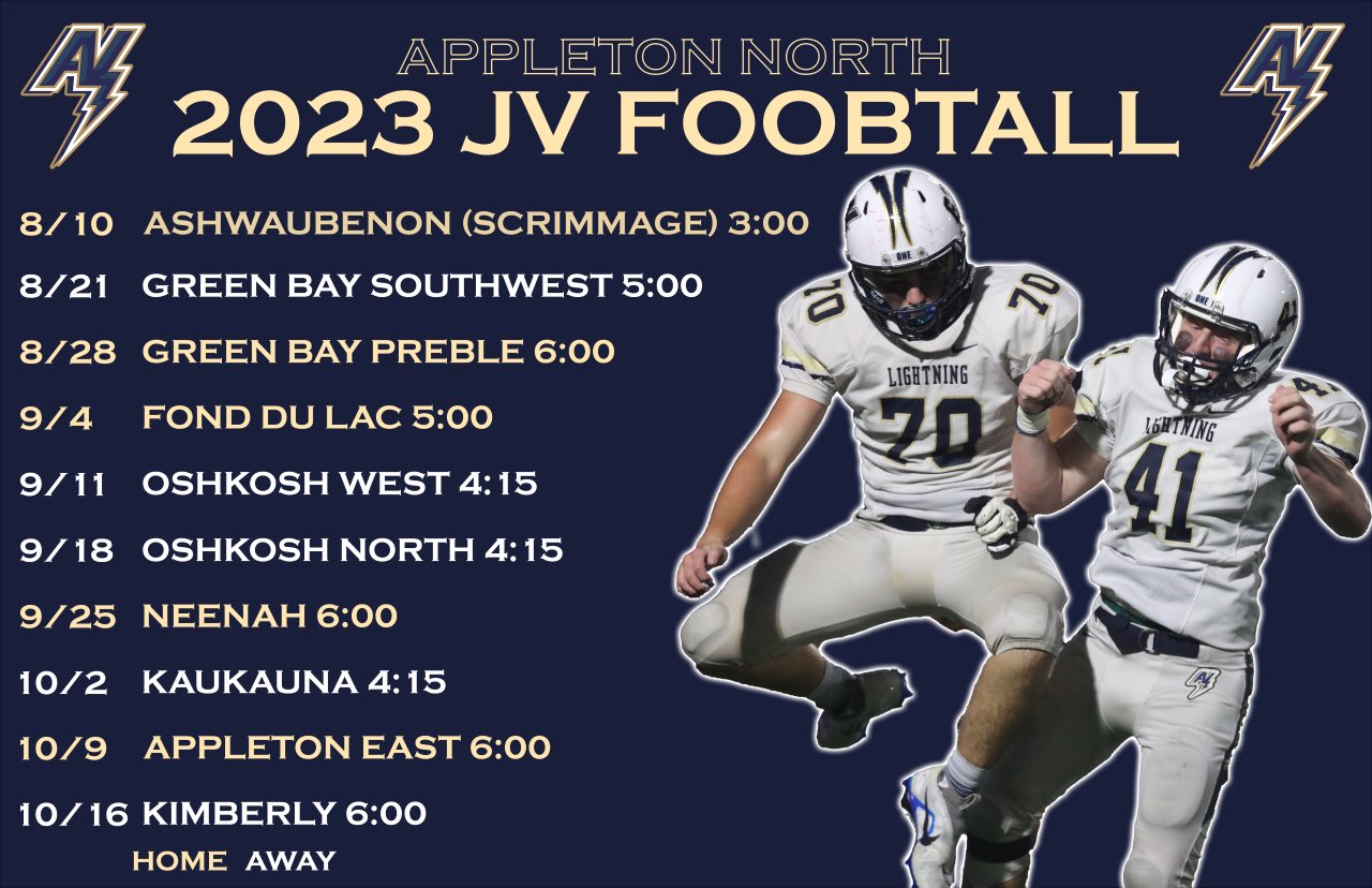⚡️Appleton North Football⚡️ (ANLightningFB) / Twitter