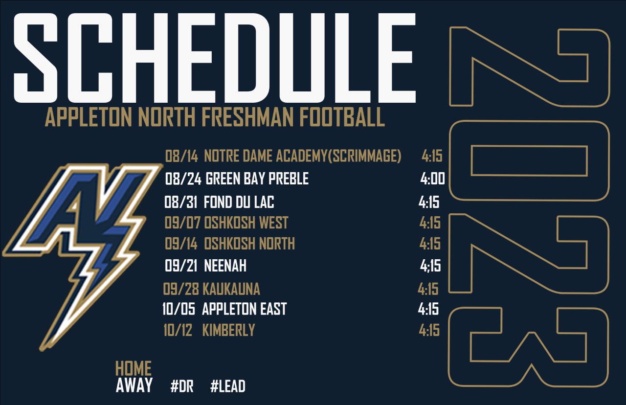 ⚡️Appleton North Football⚡️ (ANLightningFB) / Twitter