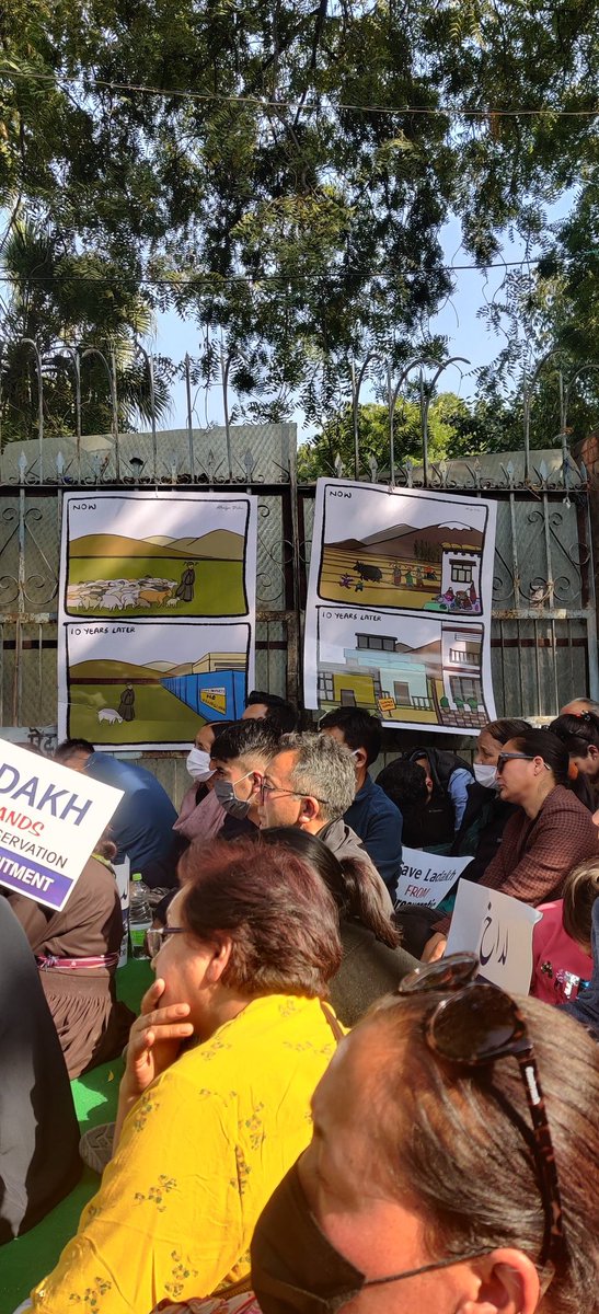 Shanazfatima3's tweet photo. WE DEMAND SIX SCHEDULE for protection of Land , Resources and Employment.
Also for region's unique culture and language.
#India #democracy #sixschedule #ClimateJustice
#Saveladakh #sonamwangchuk https://t.co/Iy72j3uPDa