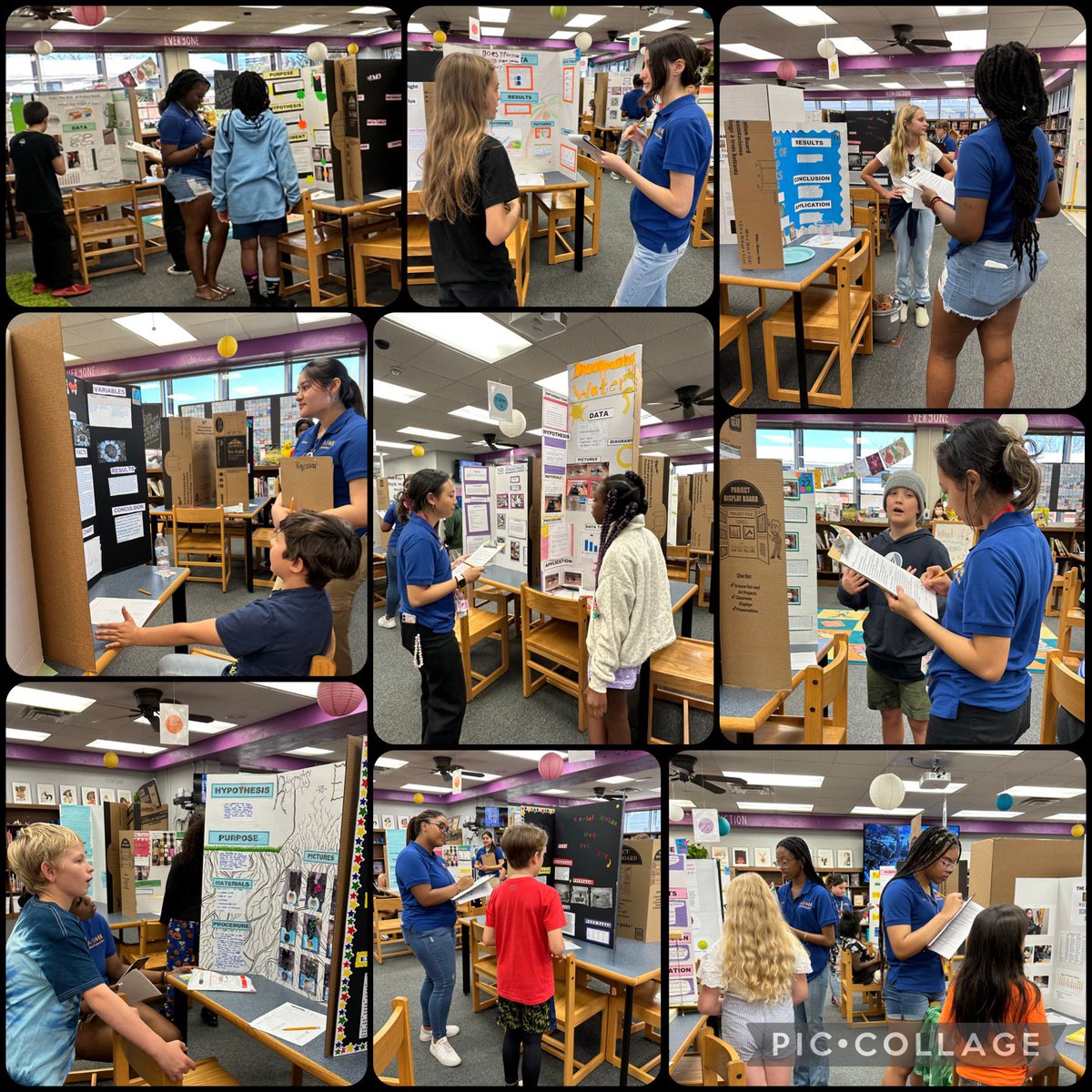 rjlCardinals's tweet photo. Congratulations to our 5th grade Science Fair Winners: Jezlyn, Max H, Peyton, and Max L! Thank you to @mainlandbucs student judges! @jmschuld scientists did 🙌🏽 As a bonus for a day we had two #CardinalAlumni with us. What an amazing day!! ❤️ #RJLScience #vcsscientists https://t.co/F2755YEMd0
