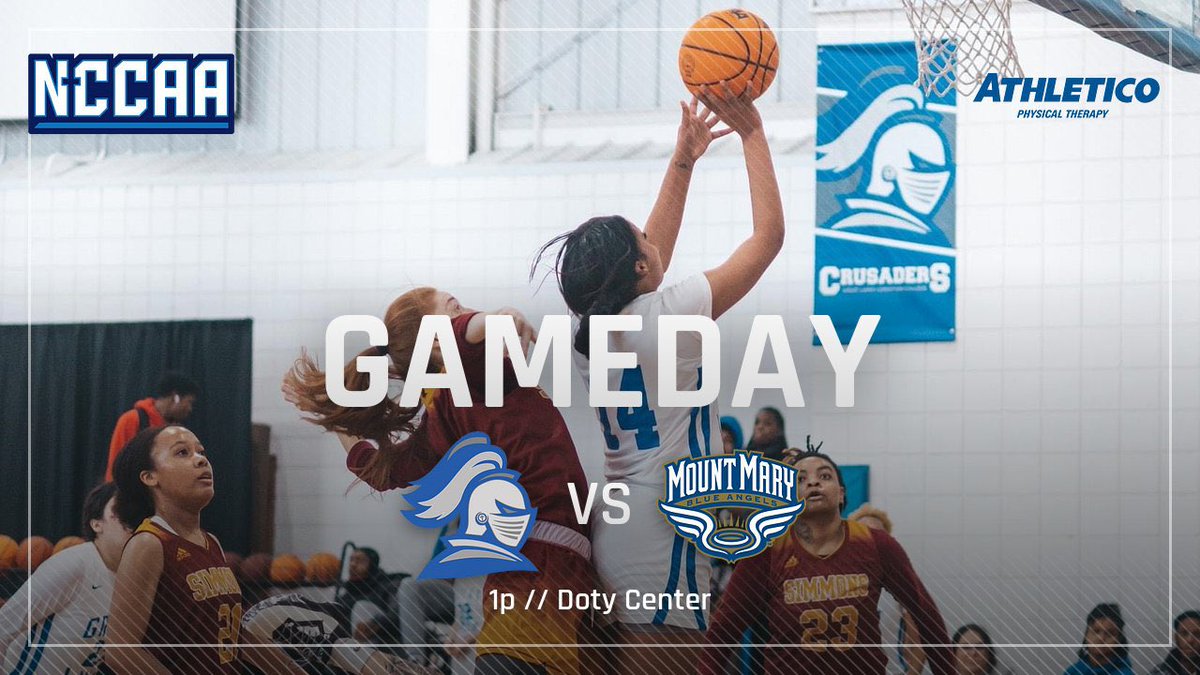 💙 WBB GAMEDAY 💙

🆚 Mount Mary

⏰ 1:00p

📍 Lansing, MI

🖥️ glccathletics.com/Fan-Zone/Crusa…

#CrusaderPurpose