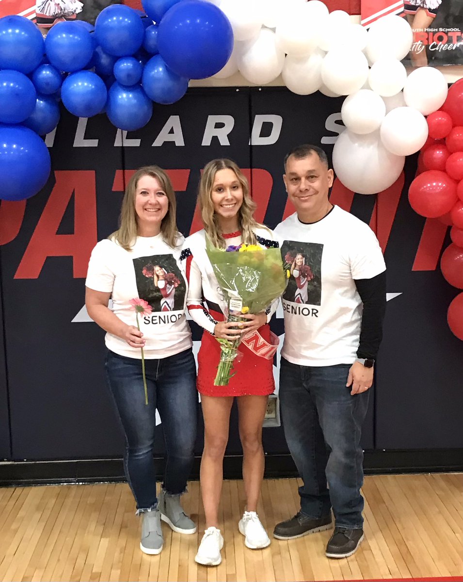 Patriot Shoutout to our Senior Dance Team members and their Parents! You are all amazing! We will miss you all next year! <a href="/MSDanceTeam/">Millard South Dance Team</a> #MSFamily