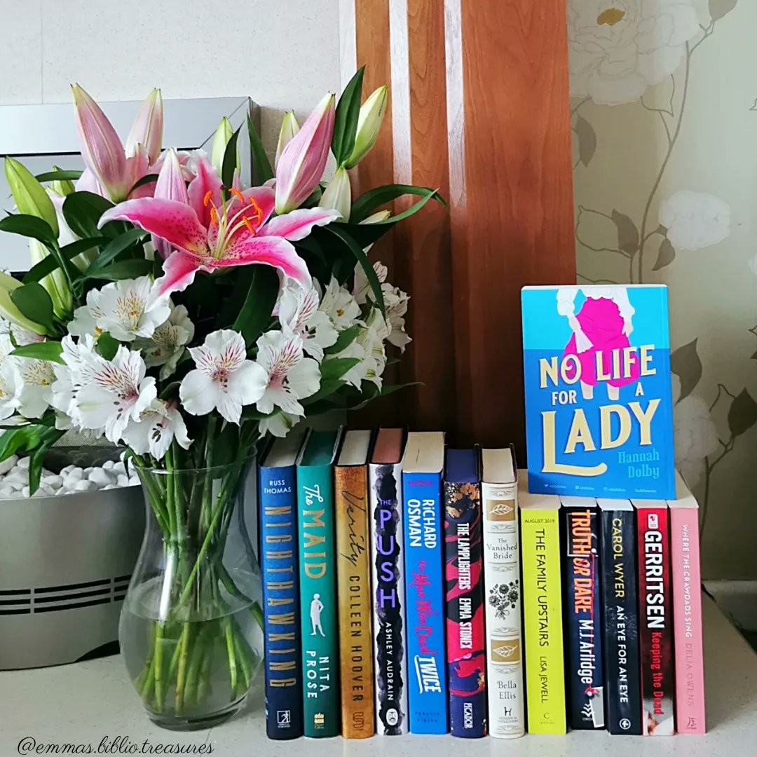 Bibliotreasures's tweet image. For #stacksaturday I&apos;m sharing some of my favourite mysteries, including #NoLifeForALady

I&apos;ll be talking with author @LadyDolby on March 2nd. You can get your free ticket here

eventbrite.co.uk/e/virtual-even… 
 #emmasbibliotreasures #BookTwitter