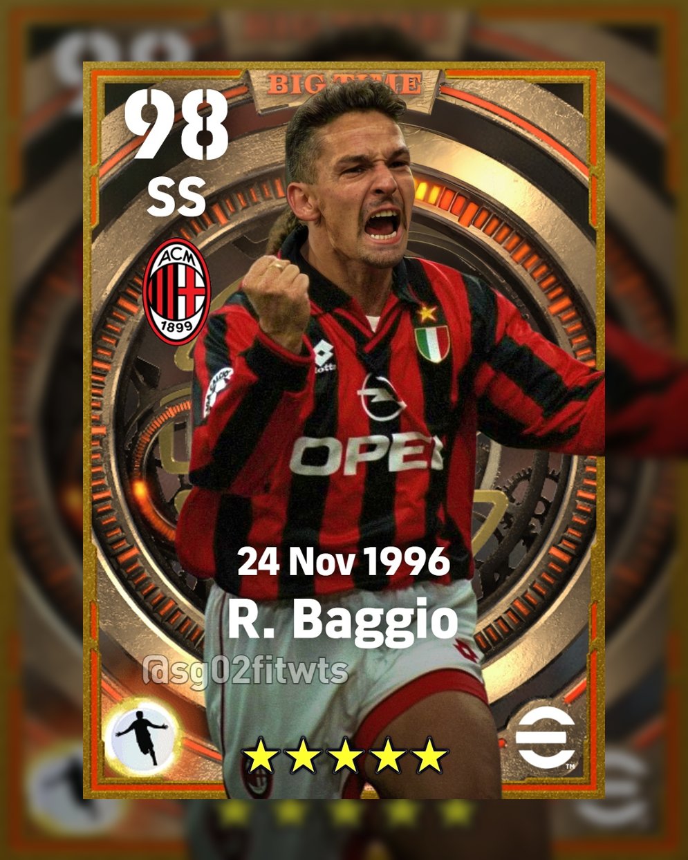 [CONCEPT ART] 5 6 - Happy Birthday, Roberto Baggio!      | 