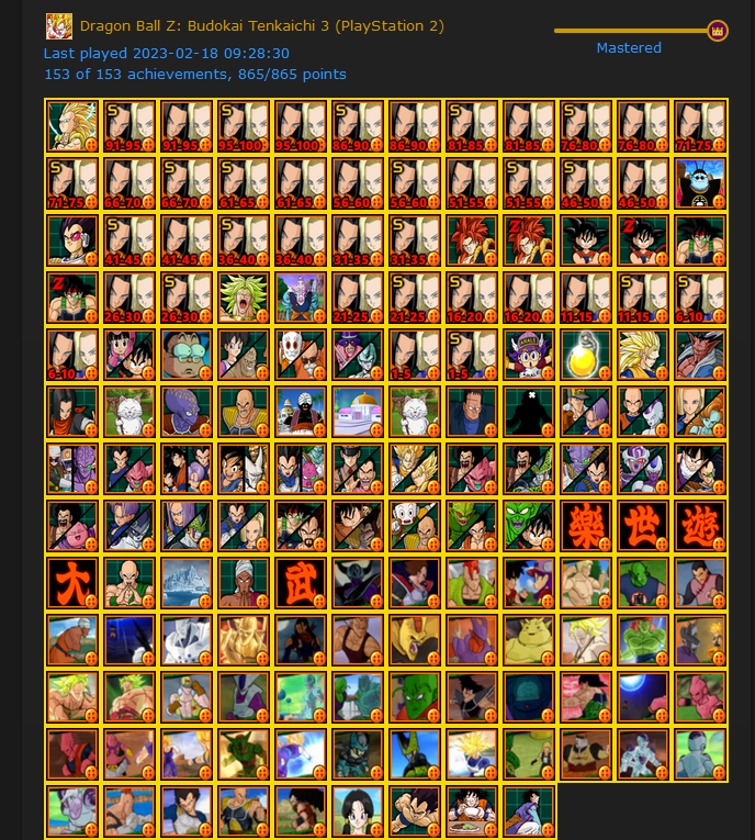 milles_x's tweet photo. The grind was real at the end!

#dragonball #dragonballz #anime #retroachievements #ps2 #pcsx2 https://t.co/yH3t9h4LsR