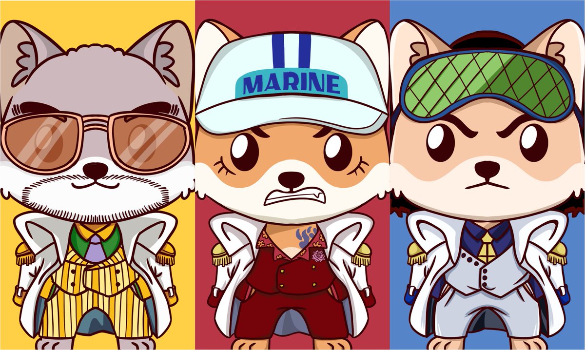 polydogu's tweet photo. The Admirals is here
who's your favorite?
collect it on: https://t.co/igll2uSLez
.
#NFTCommunity #nftartwork #onepiece https://t.co/PrHHReGMp5