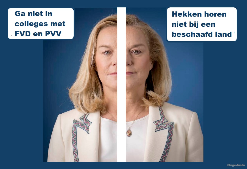 #Kaag: 
'Hekken horen niet bij een beschaafd land’.
Een #CordonSanitaire is ook een hek!
CC: <a href="/thierrybaudet/">Thierry Baudet</a> <a href="/geertwilderspvv/">Geert Wilders</a>