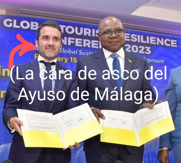 _ElObservador_'s tweet photo. #OJO

El inútil edil d Turismo Ayto @malaga #JacoboFlorido @jfgesp tenía ganas d un viajecito y los malagueños le han pagado uno a #Jamaica, porq como son destinos #idénticos tenía q "sellar una alianza entre ambos"(?).
¿Cuánto cuesta este #Fofito político, el #Ayuso d #Málaga?
. https://t.co/JmzGDVcD05