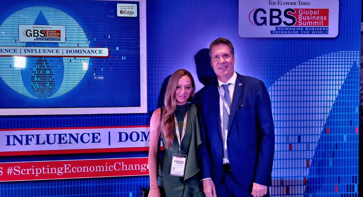 SwedenOSI_India's tweet photo. It was a privilege to be invited a panelist at the @EconomicTimes Global Business Summit. It is great to see Sweden represented in several sessions. @NoiCeciliaOldne
Special thanks to @DrChintan_V @AIMtoInnovate
@SwedeninIndia @SIBCtweets @ET_GBS https://t.co/AuUoDguYR5