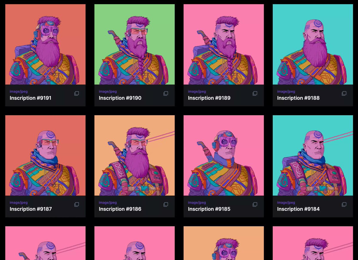 vapor_vikings's tweet image. Vapor Vikings are not for sale

But @TO will accept trades for rare &amp;amp; aesthetic, sub 10k Ordinals

DMs open!