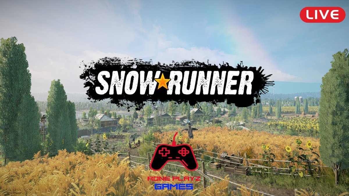 GamesRone's tweet photo. Live: SnowRunner - Back in our truck in North Port, Alaska with our good friends. Come hang 6pm UK, 7pm CET, 12 midday CST, 1pm EST https://t.co/o8IQ3jkMr1 via @YouTube https://t.co/UeOvBYNU7s
