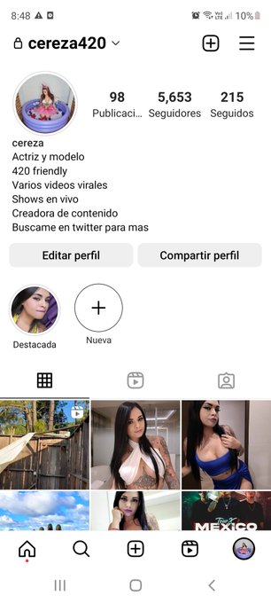 Mi instagram nuevo esta bien solito le falta mucho amor 💘 💕 https://t.co/0ITkBilnXU