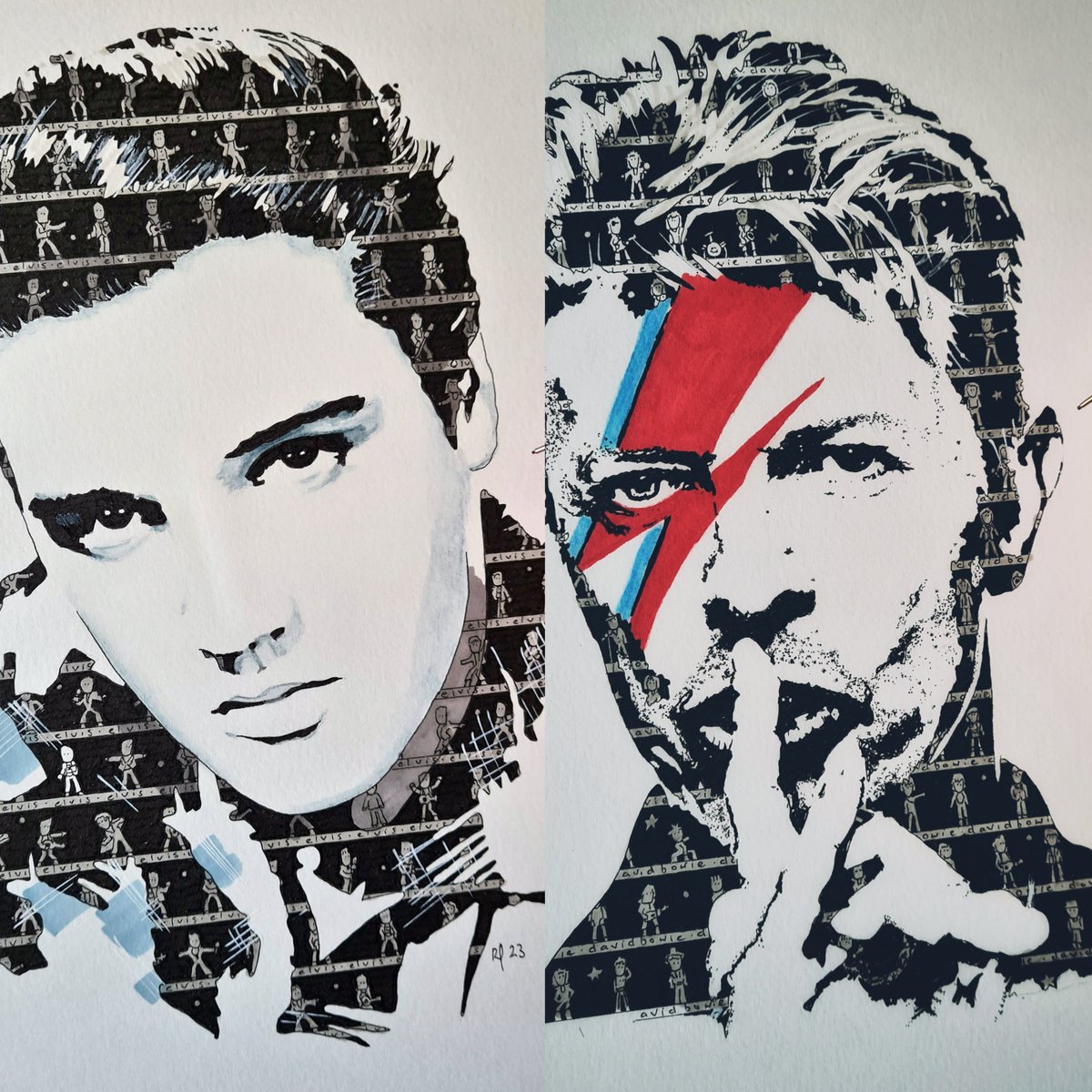 #elvis or #bowie ?