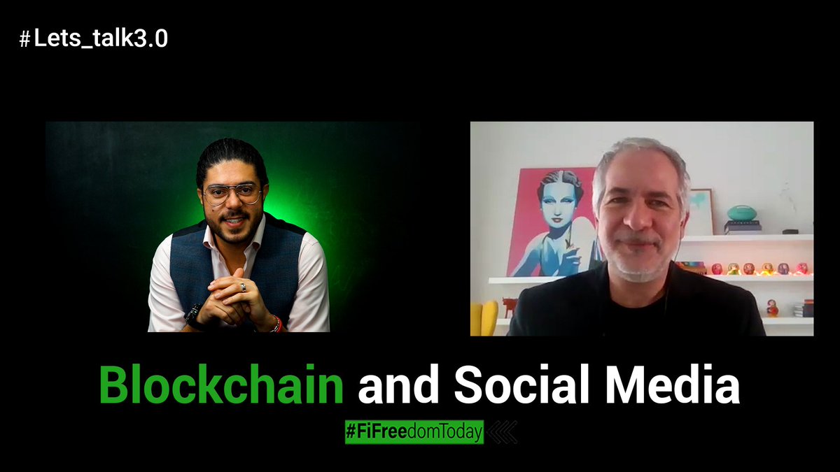 fftenglish's tweet photo. How would blockchain technology benefit social media as a platform? Watch our episode and find out the answers tonight with our guest Julien Hawari, CEO of Million, at Let's Talk 3.0
Full Episode
https://t.co/gVddomTSUI
#NFT #social_media #technology #lets_talk #fifreedomtoday https://t.co/3TxI8UF7OJ