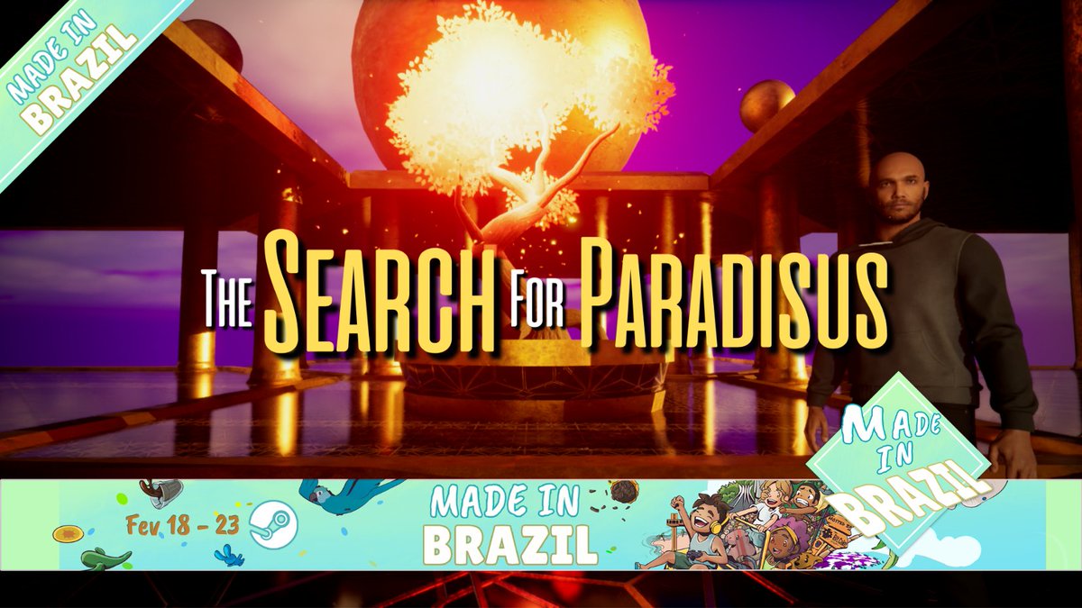 Começou o #MadeinBRSale na #Steam ! São mais de 500 jogos brasileiros em promoção! E o The Search For Paradisus não poderia ficar de fora! 

Adquira o jogo com 40% de desconto e deixe o dia deste desenvolvedor mais feliz! 🥳😂 <a href="/madeinbrsale/">BRIndies #MadeinBrazilSale</a>