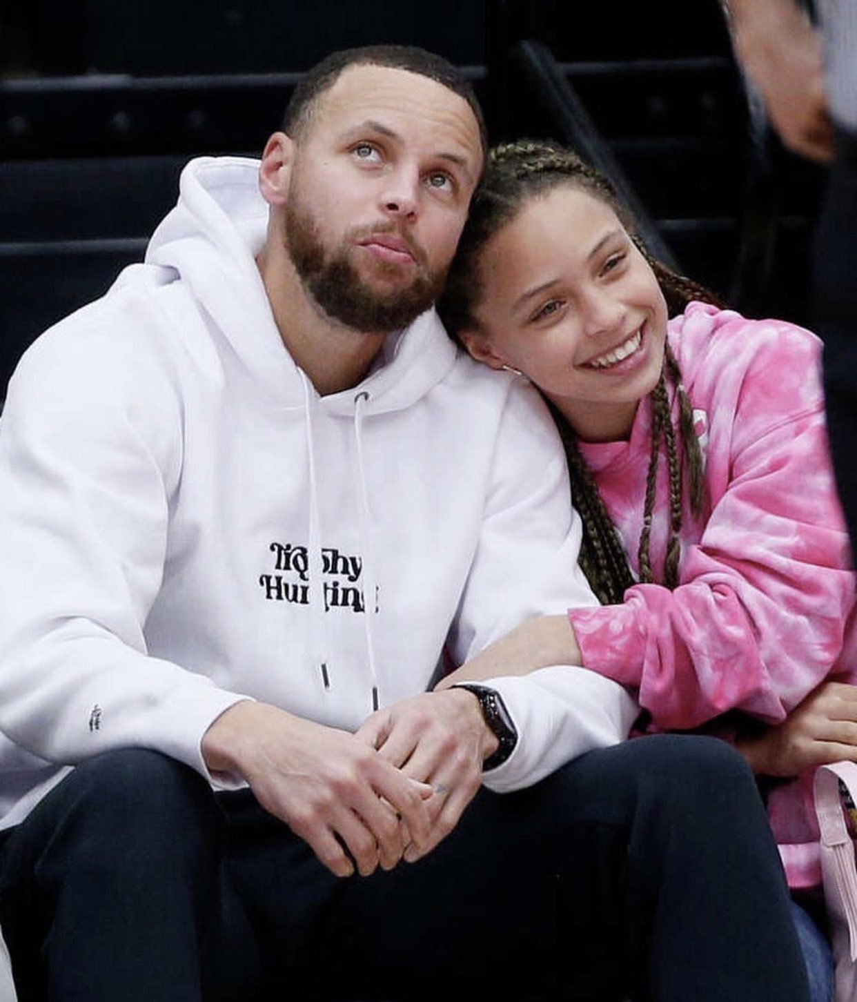 SplashBrosMuse on X Steph Curry and his daughter Riley Curry in