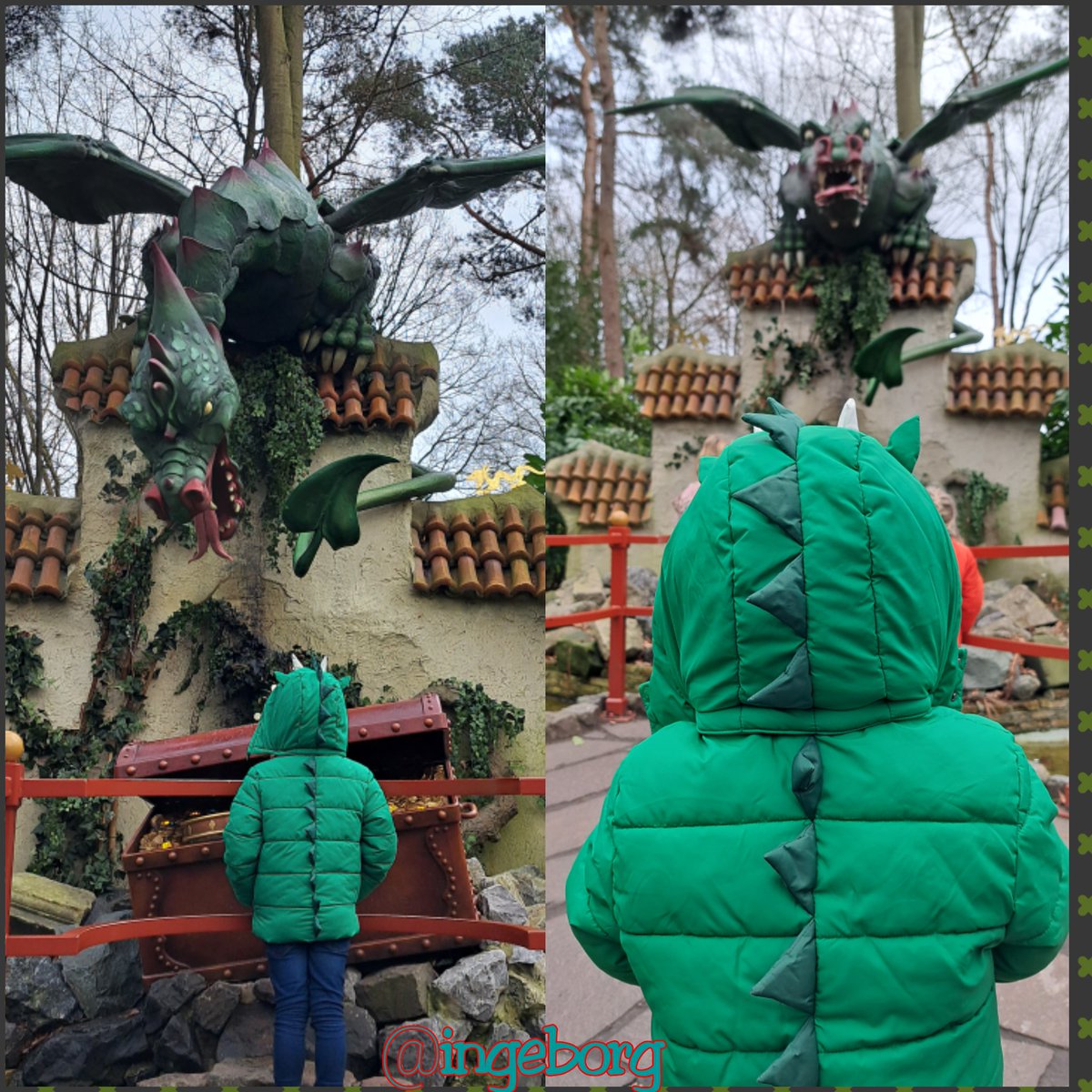IngoJD's tweet photo. Yesterday was a perfect first @Efteling visit for these two little Dutch / UK dragons.
#efteling #dragons #sprookjesbos #lifeisbetterwithfriends #firstvisit #Netherlands #themepark #dutch #kaatsheuevel https://t.co/RzClUf5dq6