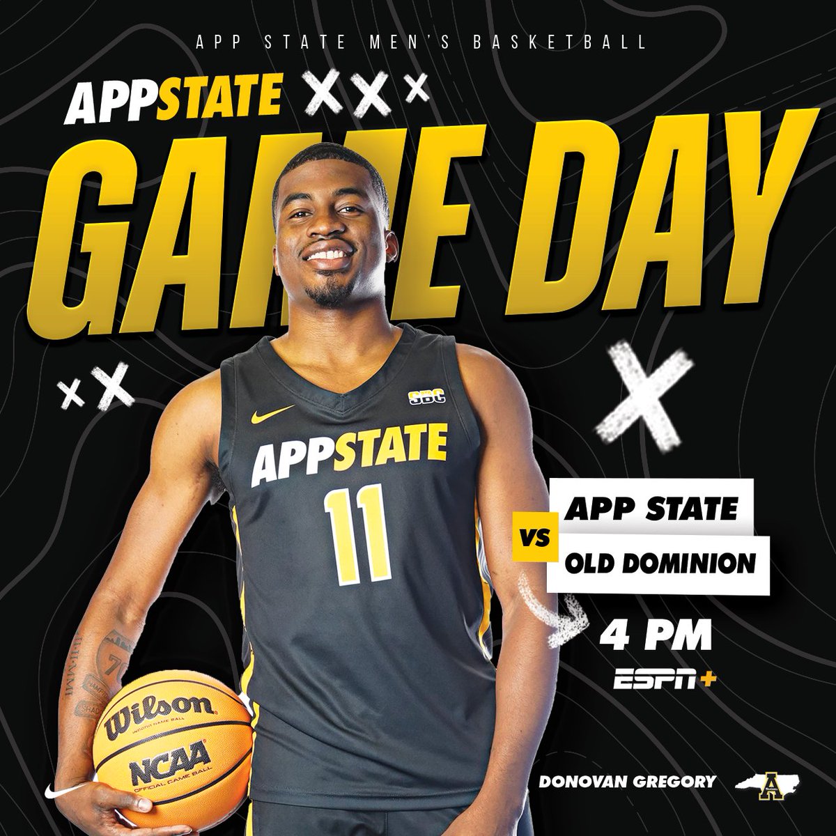 It's SENIOR DAY! Our final home game of the regular season is today at 4 p.m. at the Holmes Center. We will host Old Dominion.

📺 goapp.st/watchappvsodu
📻 goapp.st/AppVision
📈 goapp.st/appvsodustats
🎟️ goapp.st/BOGOtickets

#TakeTheStairs #PackHolmes
