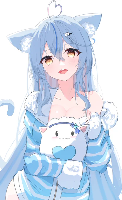 雪花ラミィ~新衣装~めちゃ可愛いです~~表情差分#LamyArt 