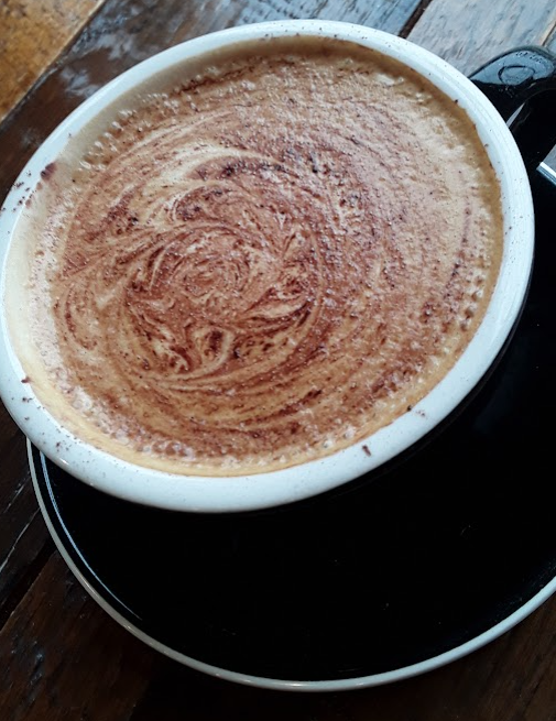 NancyHallJames1's tweet photo. Happy Saturday, #writingcommunity! May the words flow easily and your #coffeepot give you an endless supply of #coffee.
This was a #mocha with #toastedcoconut from my favorite #indiebookstore.
#writersoftwitter #writerslife #writers #authors #poets #poetsoftwitter https://t.co/cxrweYz7pj