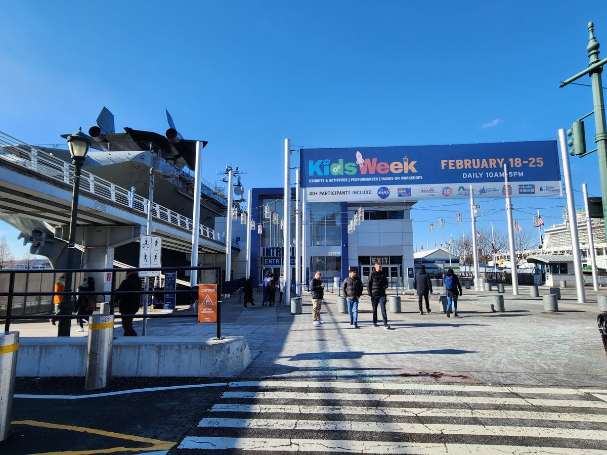 IntrepidMuseum's tweet image. #KidsWeek is here! Stop by the #IntrepidMuseum for fun-filled activities today through February 25.