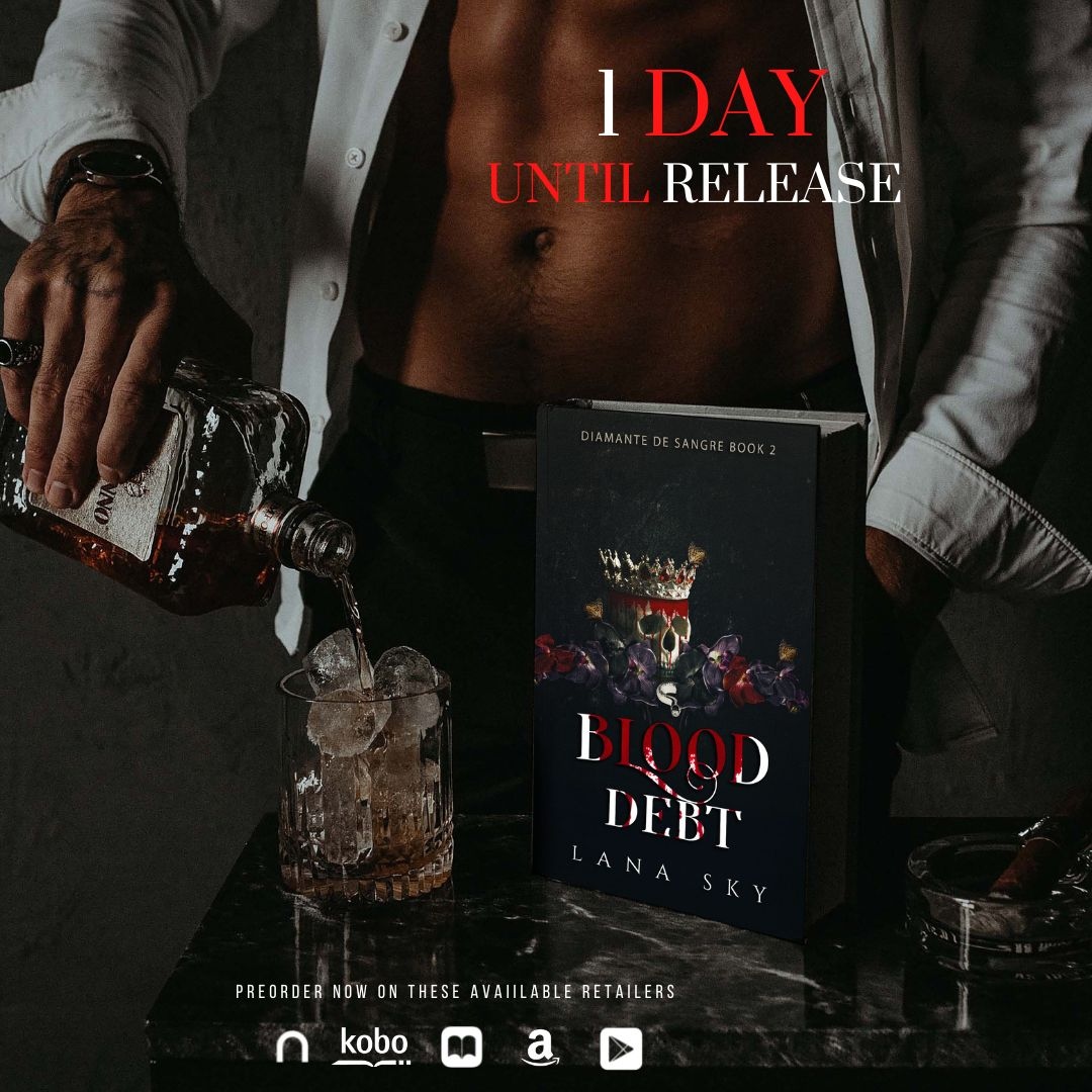 All Retailers ➜ books2read.com/DDS-BloodDebt

#DarkCartelRomance #NewSeries #LanaSky #TwistedRomance #CartelRomance #EnemiesToLovers #RevengeAndHate #MistakenIdentity #TruthAndLies #NeedToReadItNow #ReadMoreRomance #Bookstagram #booklover #bookish #bookworm #bookaddict