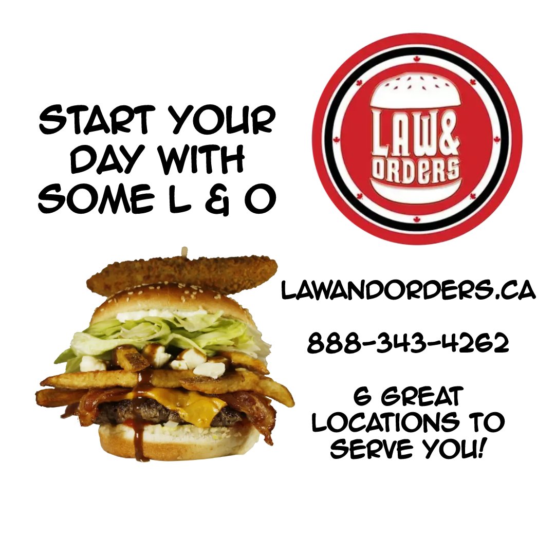 Law & Orders Burgers and Fries tweet media