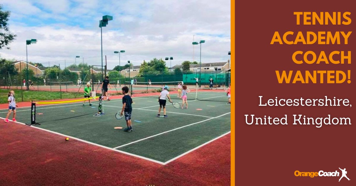 A team of 6 coaches delivering coaching session in Rutland to 200 juniors and 100 adults per week are looking for someone to join their team!

Click the link below for more information!
buff.ly/3Se5E1o 

#OrangeCoach #TennisJobs #TennisCoach #TennisUK #JobAlert