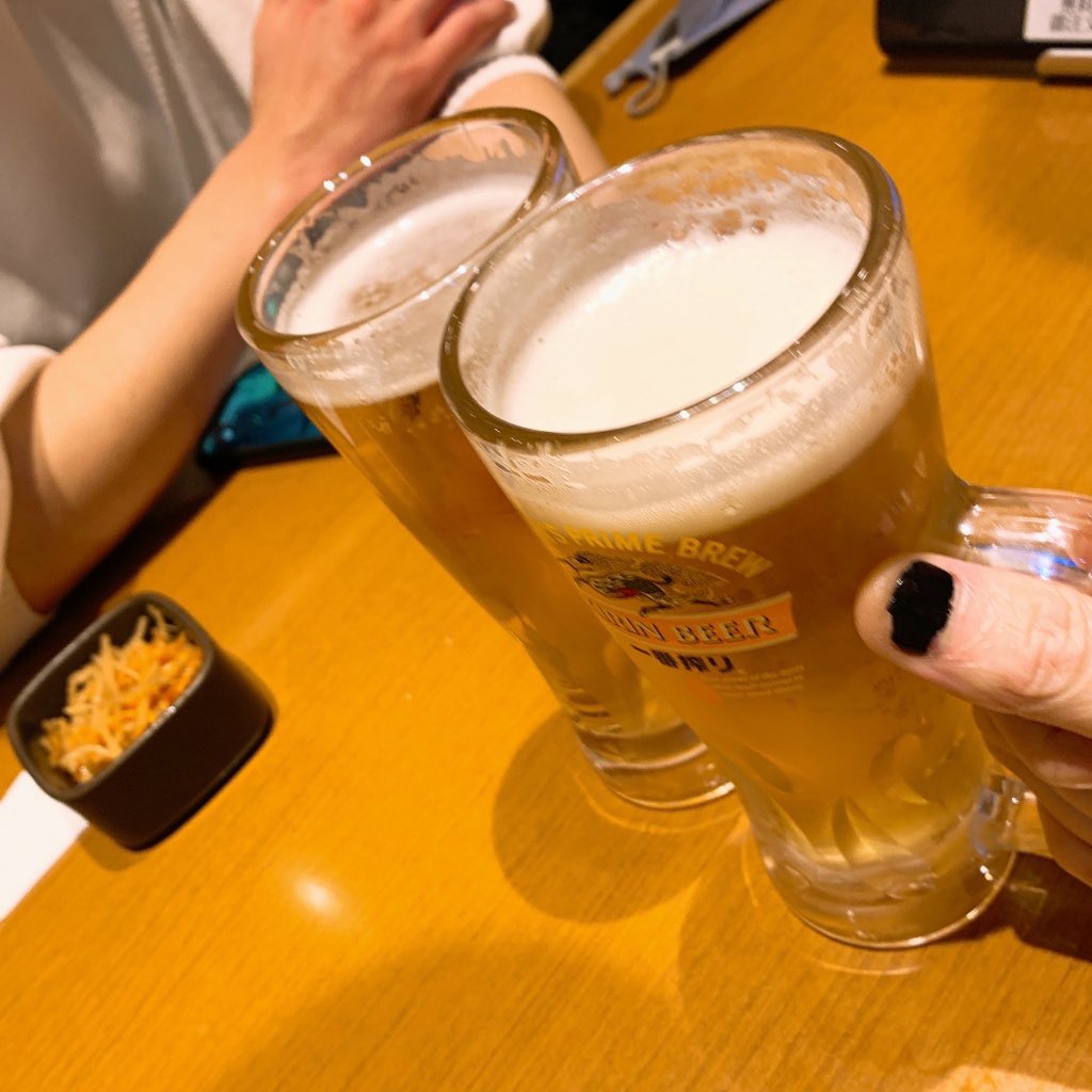久々に二人で🍻
懐かしい話から最近の話まで色々と🙂