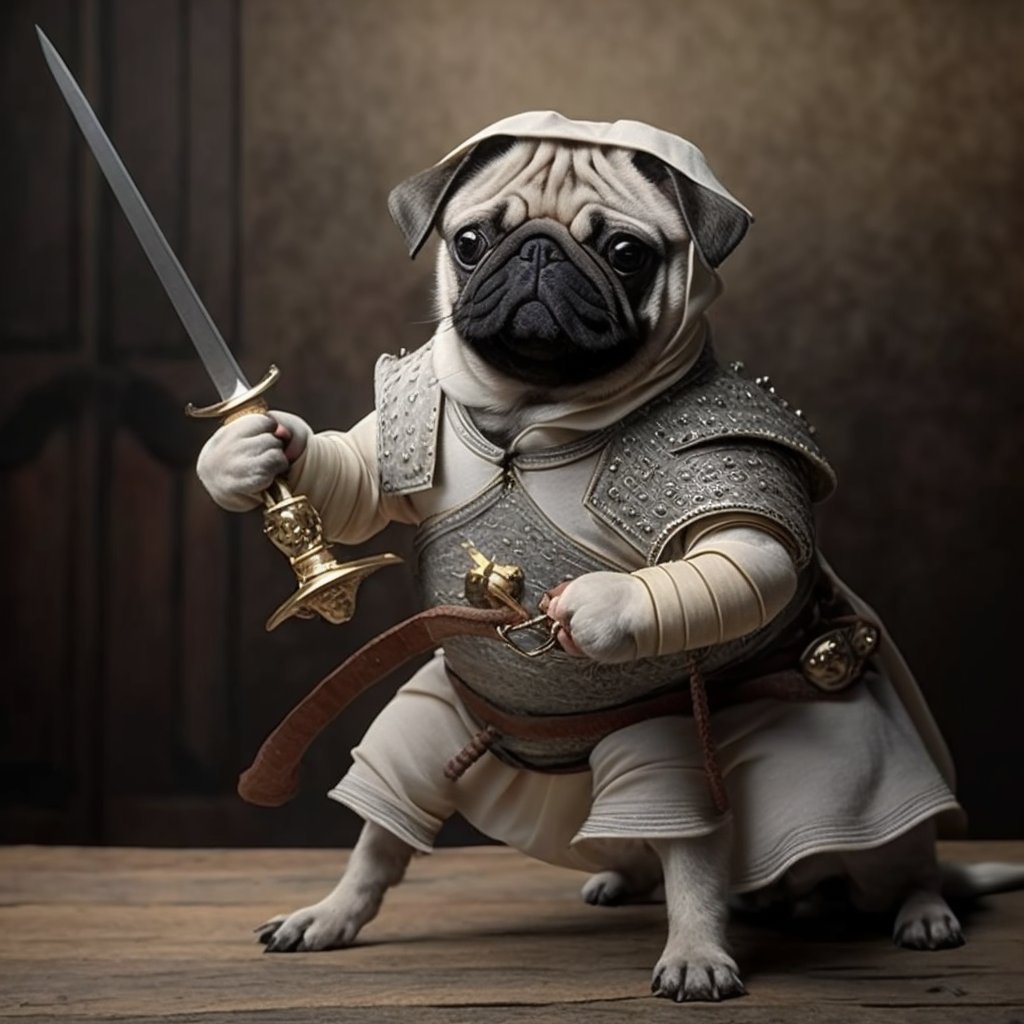 holowriting's tweet photo. I tried to generate an image of Pentalion in #Midjourney and got this frickin pugtaur. π€£ #Goofery #TheWizardsWay
(On the other hand, BRB conceptualizing a new species.) https://t.co/z1njIMJZGd
