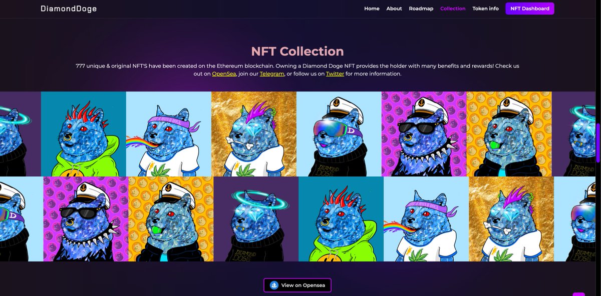DiamondDogeETH's tweet photo. 💎Our website has now been updated, take a look through and let us know what you think!💭

🔗https://t.co/TDWXUi64Gb

#DiamondDoge #ETH #NFTS #mintingsoon https://t.co/Tp2IitWb1C