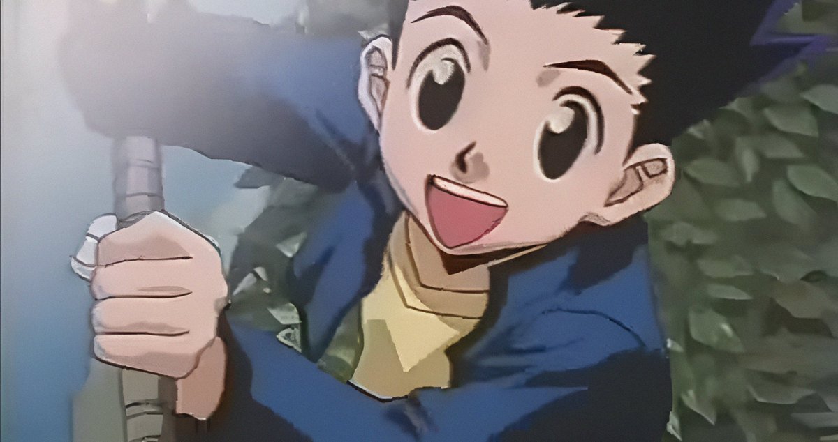 PanicBros's tweet photo. DYK #HunterXHunter had a pilot episode that aired a whole year before the 1999 anime? 

It's beautifully animated by Studio Pierrot and adapts the manga faithfully except for two key differences: Gon's outfit and a giant sea creature attacks the crew. https://t.co/zCabqJJNfv