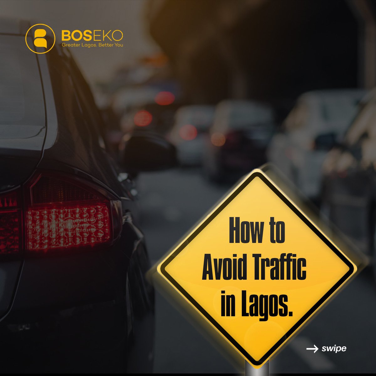 trafficbutter's tweet photo. "@bosekopage: If you use Lagos roads frequently, you'll agree with me that avoiding traffic is one of the easiest ways to make your day go smoothly. Here are a few tips to help you. #BOSEKO #GreaterLagosBetterYou #Tiwantiwaleko https://t.co/hbz3ri9OSH #VOTEWISELY