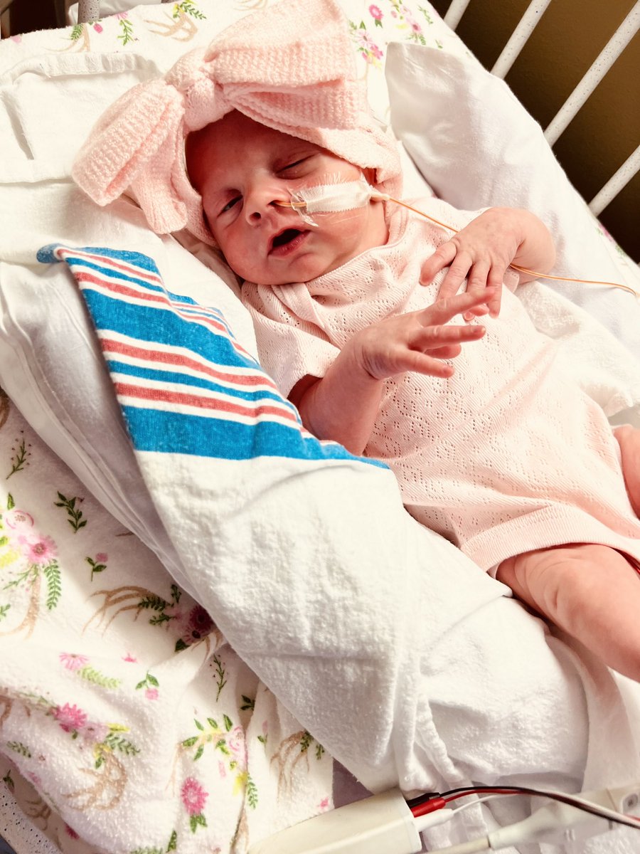 clark_smith's tweet image. #RiverlynnGrace b.Jan.16  2023@11:38pm #firstgrand #tadpole #IMGrandTad #GT4Short #cutebaby #futurepresident