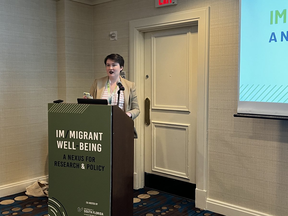 It's Day 2! Today we are bridging the gap between research and policy! Lora Adams, a guest policy expert, is leading a workshop on strategic ways we view our work through a policy lens and build relationships with stakeholders. #IWB2023 #ImmigrantWellBeing #Immigration