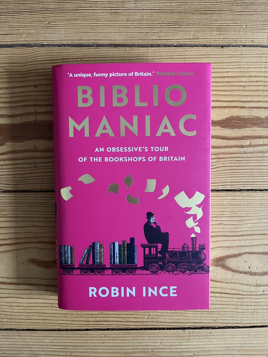 This purchase from @StanfordsTravel on the #LondonBookshopCrawl probably sums up today very well

‘Bibliomaniac’ by @robinince 💕📚

@BookshopCrawlUK