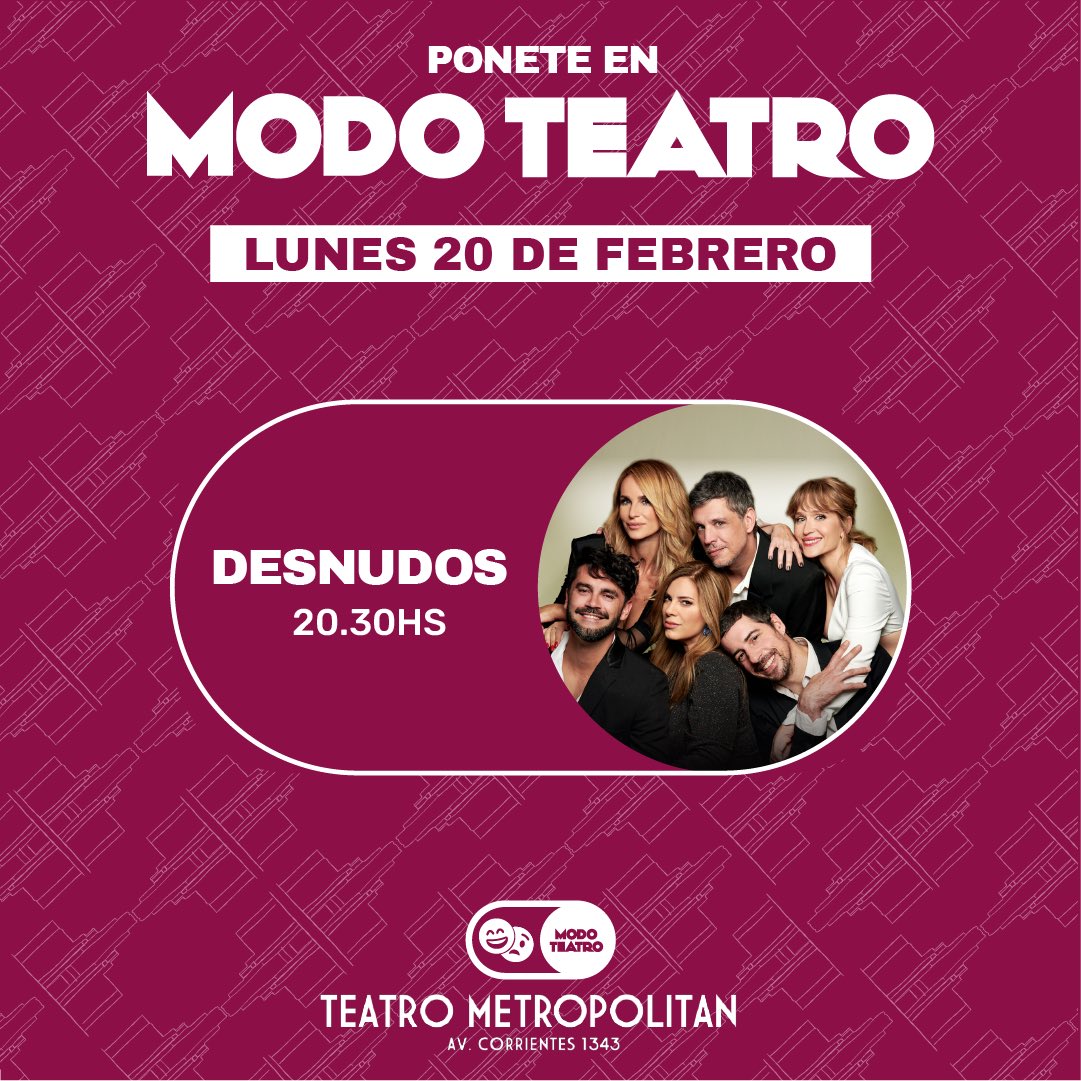 Teatro Metropolitan tweet media