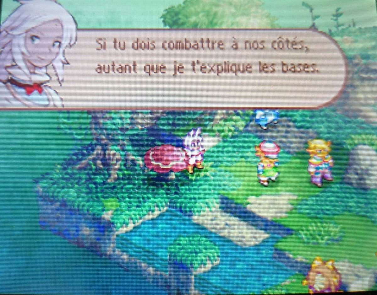 magus1er's tweet image. En attendant prêt de la sonnette de ma porte d&apos;entrée que hypothétiquement le chauffagiste passe pour réparer mon chauffe eau 😒
Je me fait une petite partie de #FinalFantasyTacticsA2 sur ma #Nintendo3DS 😃
