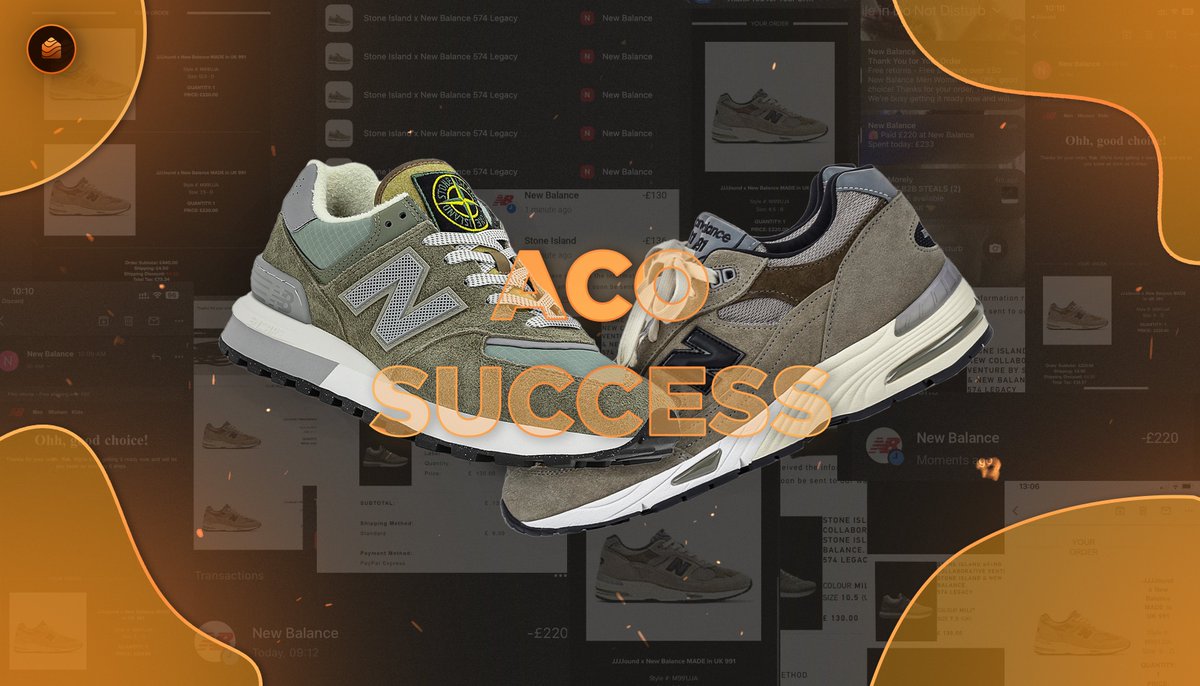 SoleHub (@solehubio) on Twitter photo Once again ACO went to work on the recent New Balance drops!
Our members were able to multicart both releases. profits are looking very juicy indeed 😋 Once again ACO went to work on the recent New Balance drops!
Our members were able to multicart both releases. profits are looking very juicy indeed 😋