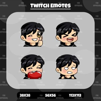 here are some emotes that I recently made for my client. my creativity will take your channel to the next level  #emotes #twitchstreamer #design