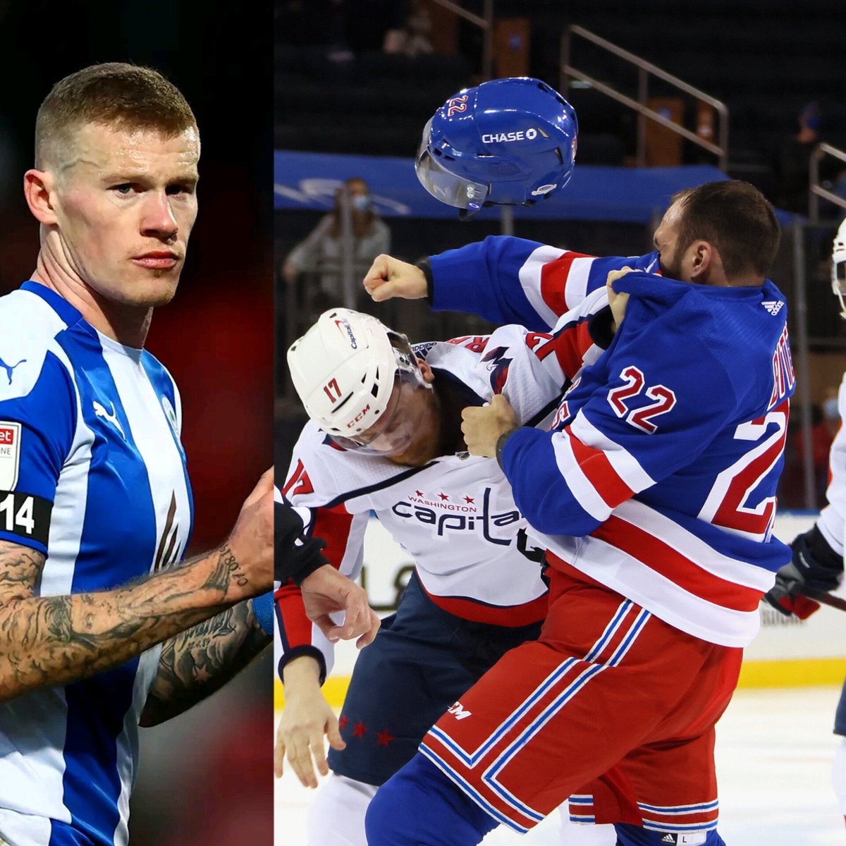🎙️ James McClean “Se o futebol tivesse uma regra como no hockey, onde, se houver uma confusão, os dois jogadores envolvidos podem brigar por 10/15 segundos e então são retirados. Garanto que teria bem menos confusão no campo.”