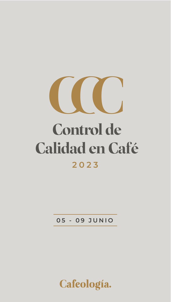 Cafeologo's tweet photo. Control de Calidad en Café, curso. 

Aparte la fecha. https://t.co/eG821uRxu1