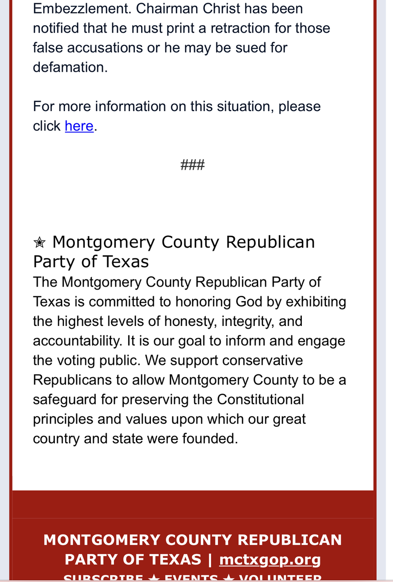 ObserverTexas's tweet photo. Elephant cannibalism in Montgomery County. #GOP #TXGOP #GOPInfighting 🐘 https://t.co/MGbg2wNRmx