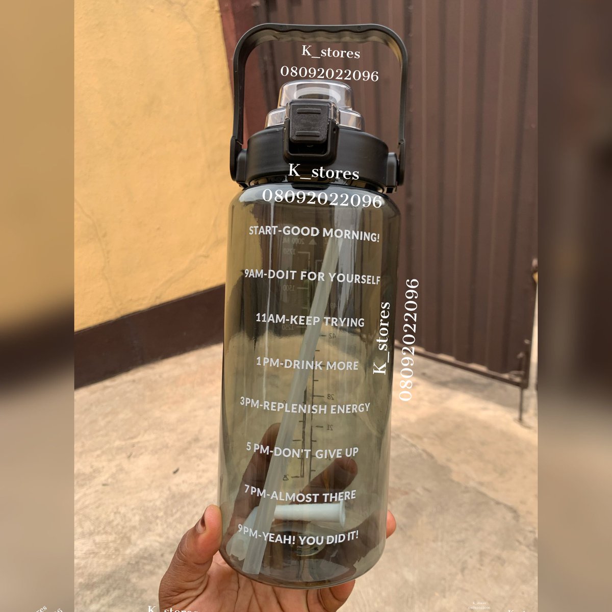 Moropeda_'s tweet photo. 2Ltr Straw water bottle.

Price:#5,500 per one.

HOW TO PLACE ORDERS AND MAKE ENQUIRIES👇👇👇👇
Send a DM(Direct Message)-WhatsApp Message to our WhatsApp Number 08092022096.

Thank you https://t.co/j7up7feW7V
