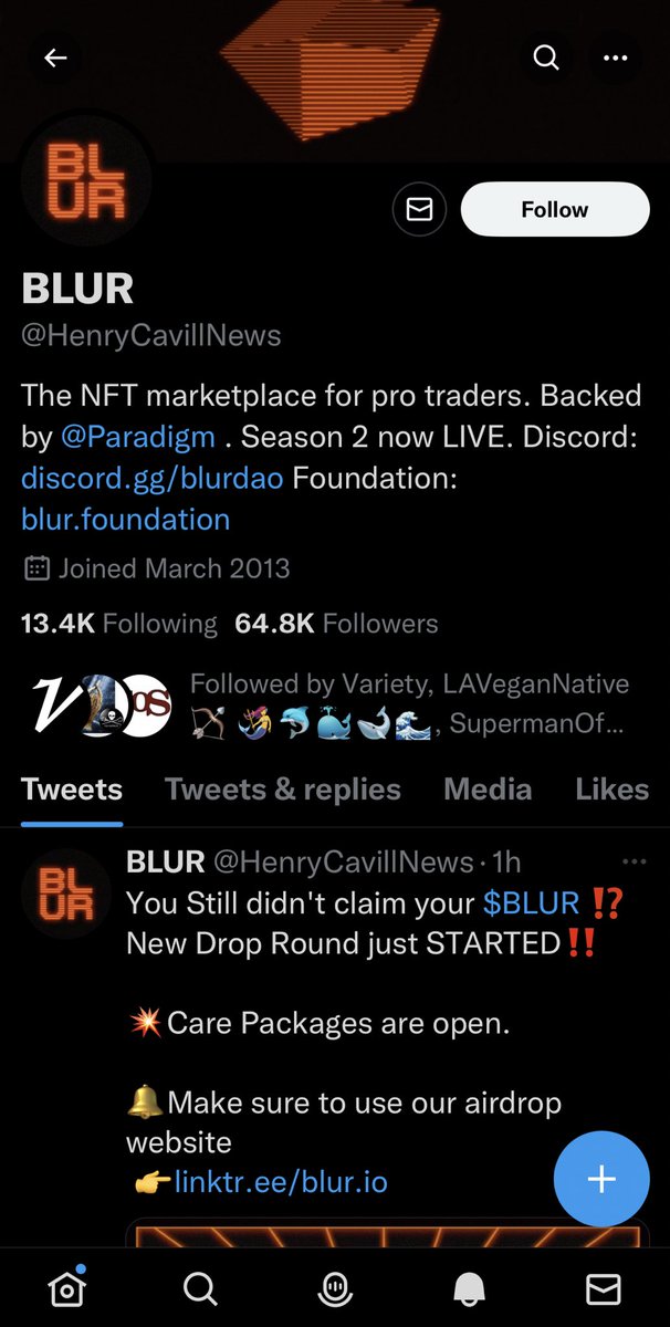 HCavillNews's tweet photo. @RobPattzNews @TwitterSupport @HenryCavillNews @elonmusk the account has now completely launched a fake NFT marketplace with my account. It’s fraud, please fix this. @TwitterSupport @TwitterSafety @Twitter https://t.co/eAlnliwnWC