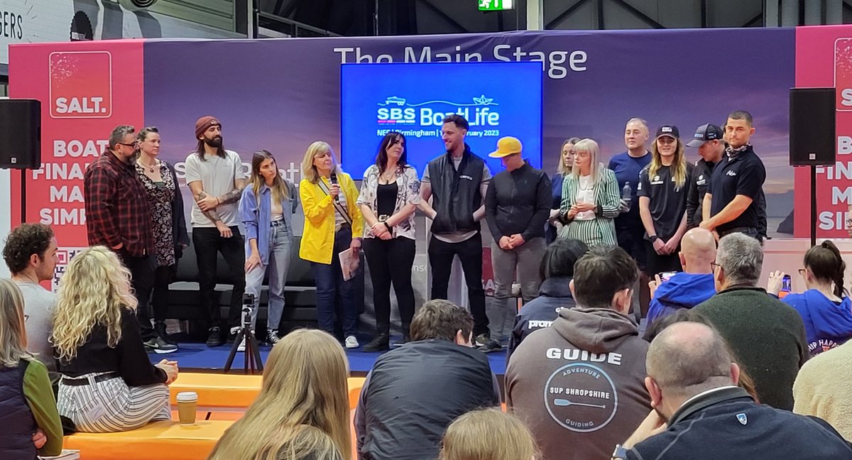 Our SBS BoatLife Ambassadors from the sea angling, sailing, stand-up paddleboarding, narrowboating, fresh water fishing, and cruising sectors all came together on our Main Stage. #SBSBoatLife23