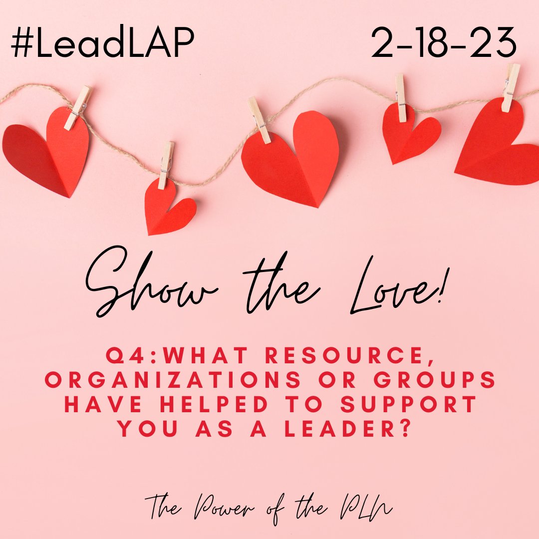 Q4: The POWER of the PLN! #leadlap @DHarrisEdS @TraciBrowder