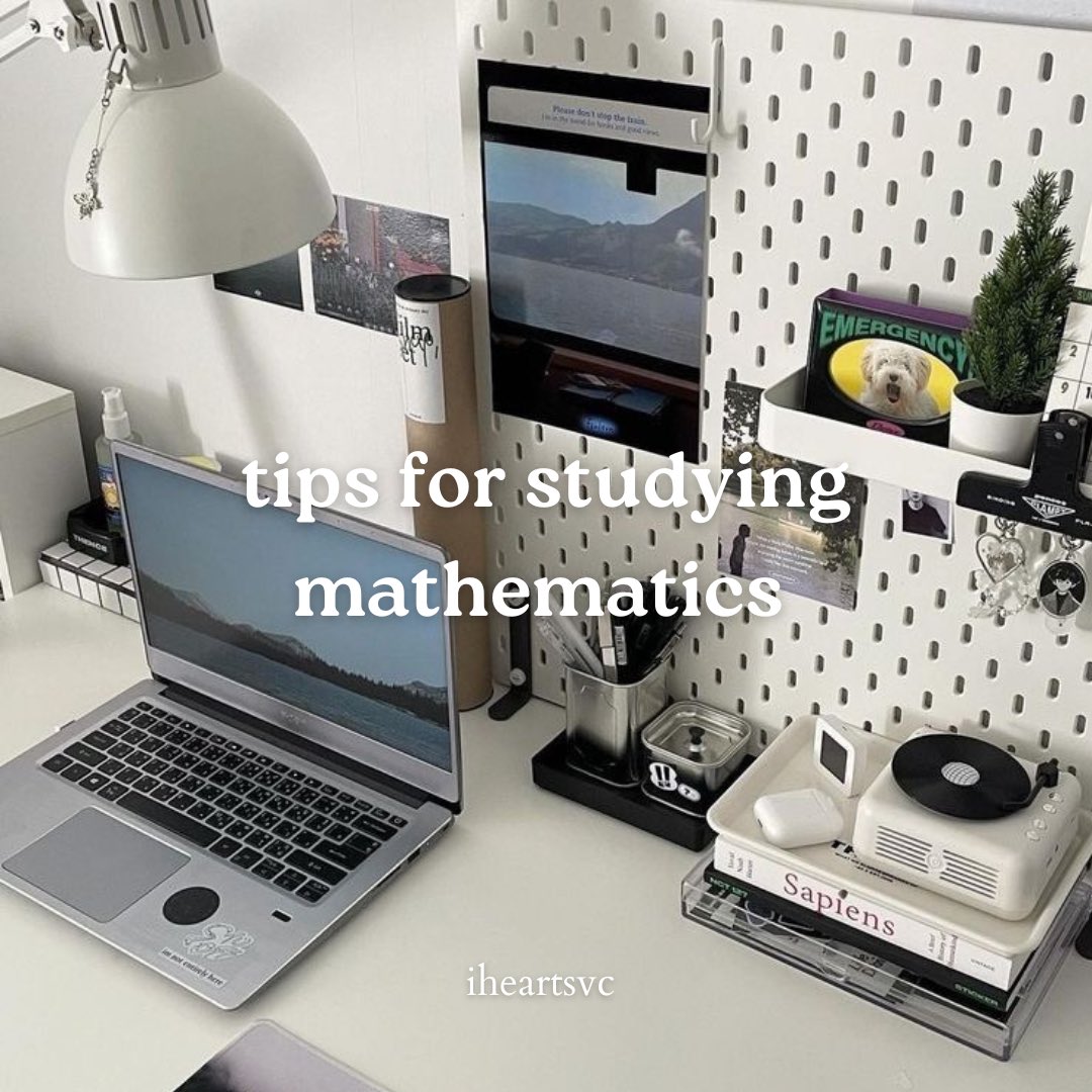 iheartsvc's tweet photo. here are some helpful tips for studying math 

— 🧵 #studytwt #studytwtph; https://t.co/N7SvYL7x2B