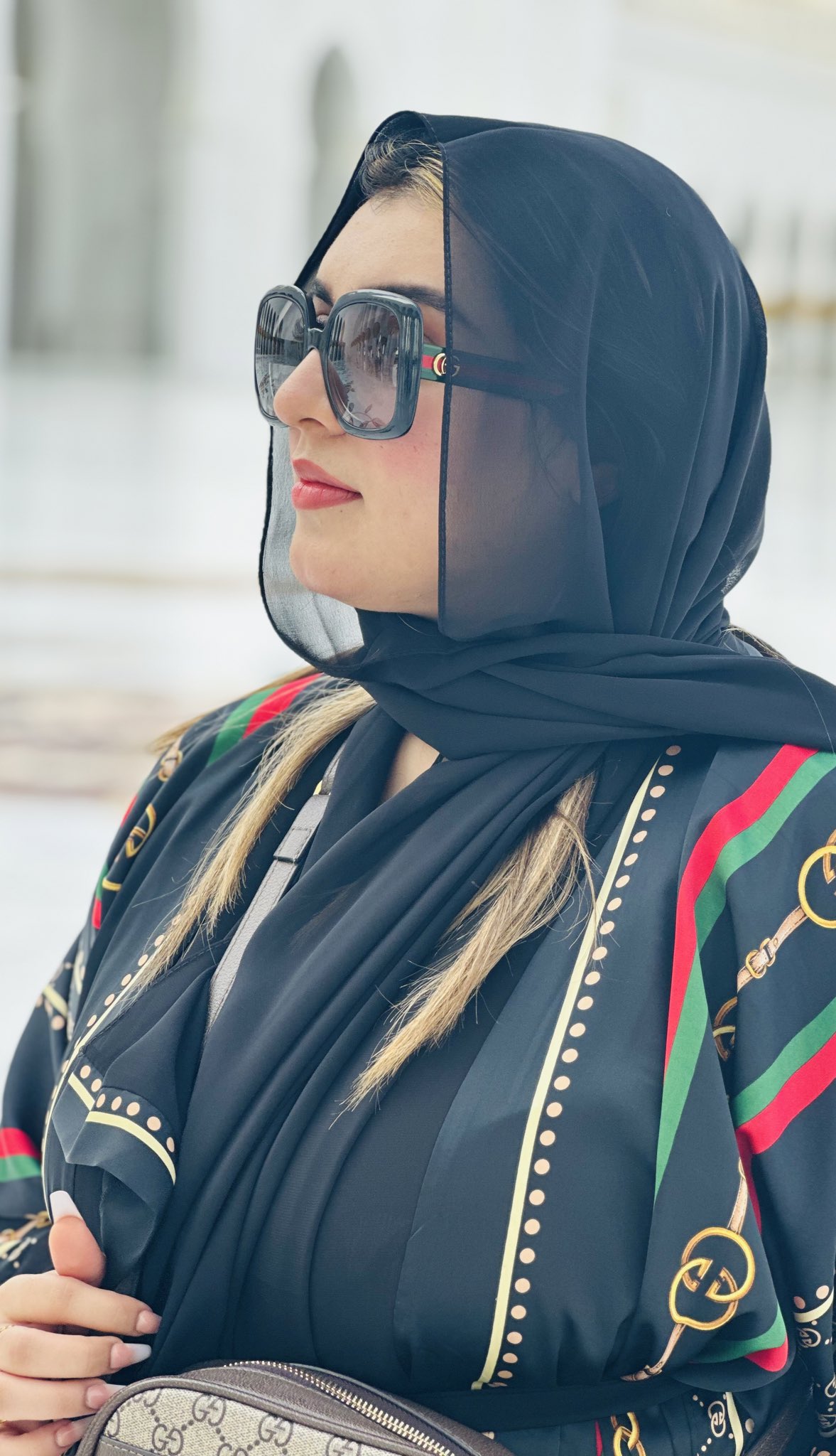 Gucci abaya clearance collection